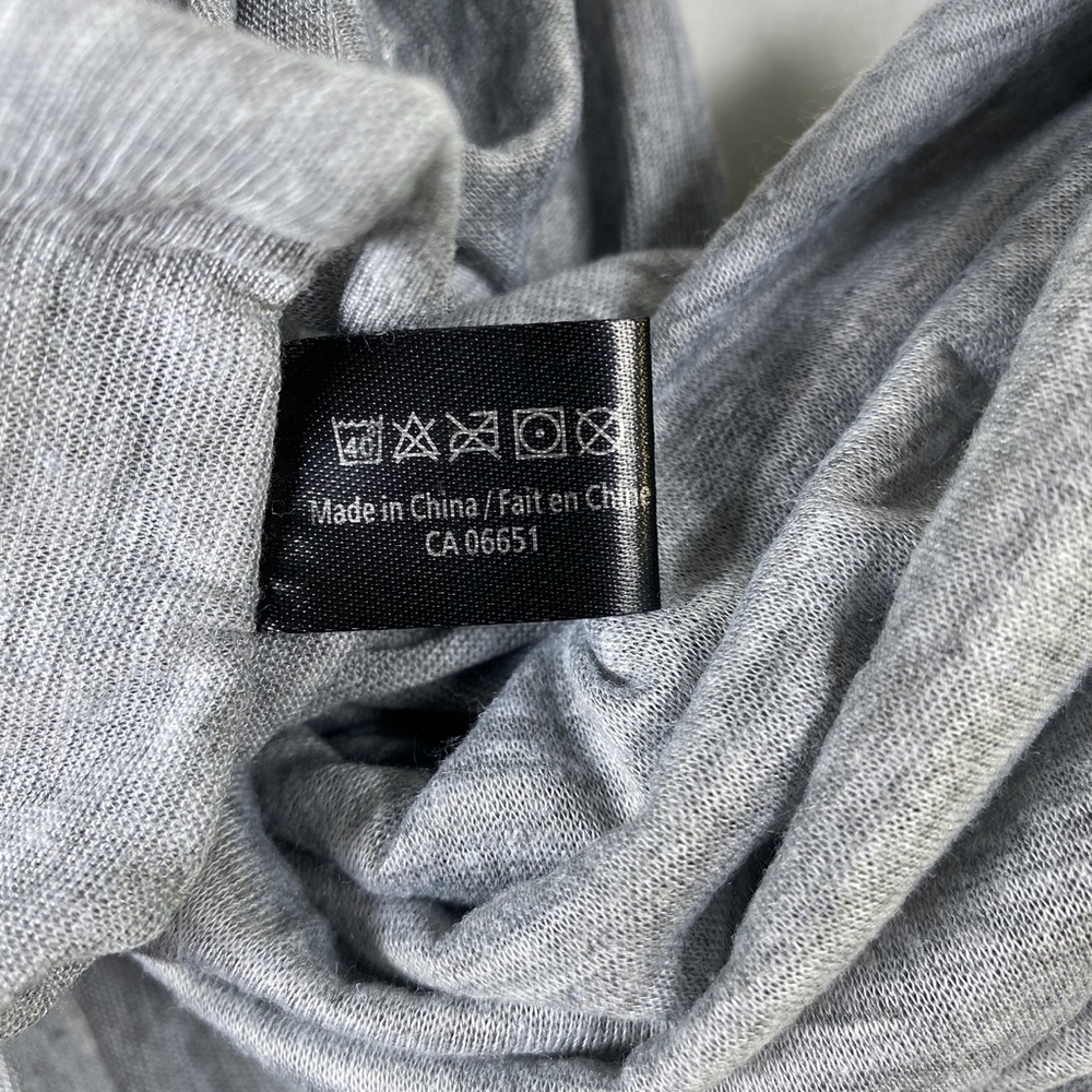✨FINAL STOCK✨Gray Foulard Scarf - Picture 5 of 6